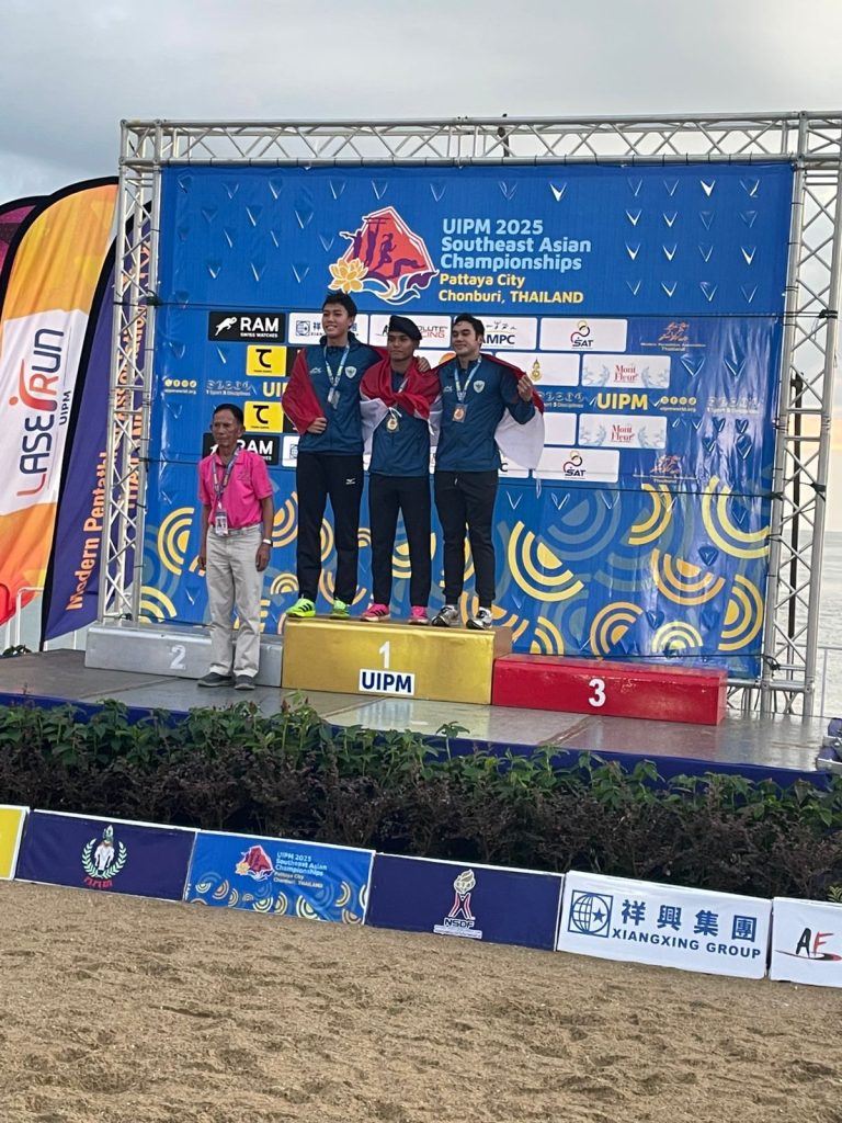 UIPM 2025 Southeast Asian Championships Thailand: Sapu Bersih Podium Treathle Senior Putra-Putri, Tim Indonesia Kokoh Puncaki Klasemen Medali
