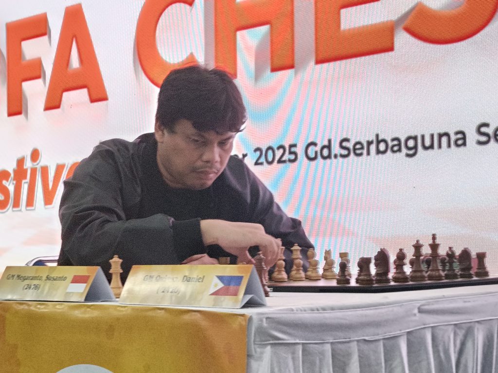 Duel Meet JAPFA Chess Festival 2025: GM Susanto Ungguli GM Daniel di Catur Standart, WIM Shafira Kembali Menderita Kalah