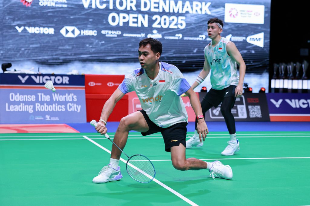 Denmark Open 2025: Pasangan Rian/Rahmat Ciptakan Kejutan Tumbangkan Unggulan Kedua Ganda Negeri Jiran Aaron/Soh Wooi