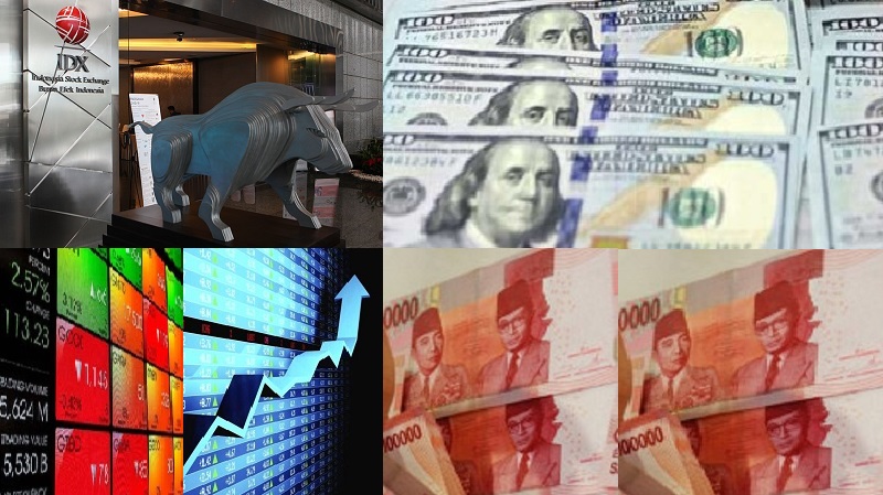 Rupiah Melemah dari Pagi hingga Sore, IHSG BEI Menguat mulai Pembukaan sampai Penutupan