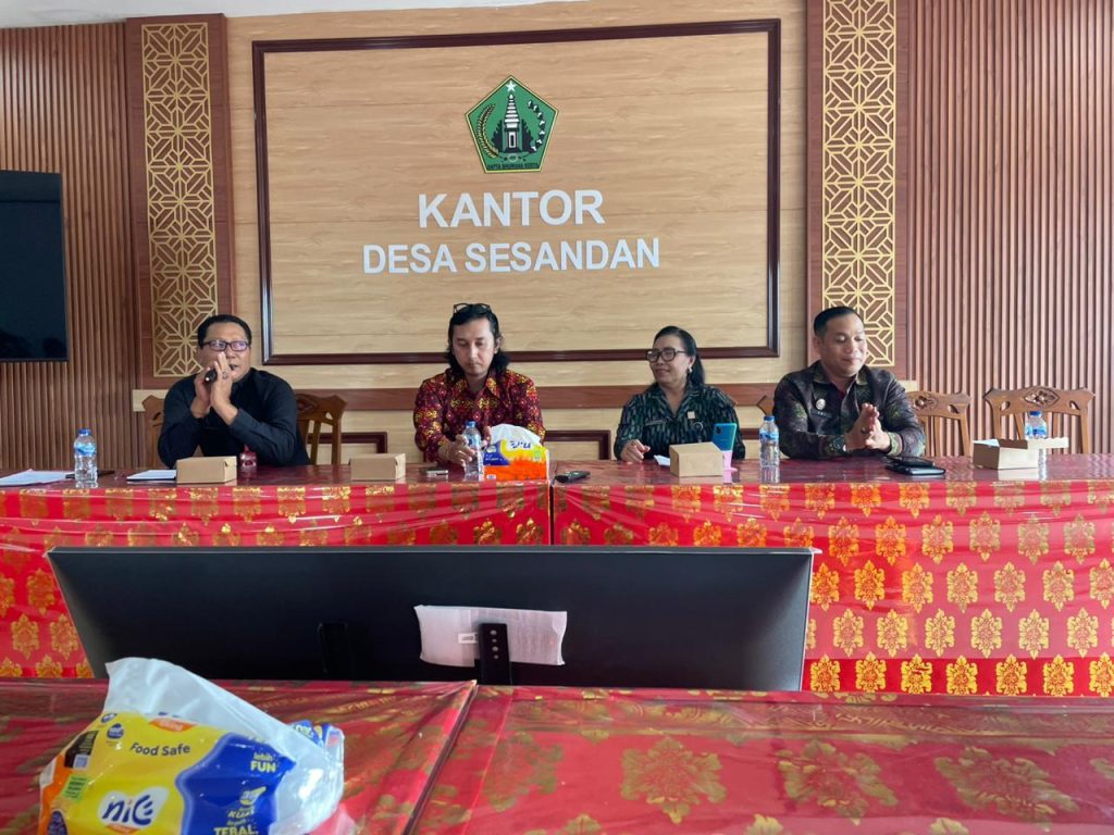 Sosialisasi Pos Bantuan Hukum di Desa Sesandan: Wujud Penguatan Akses Keadilan bagi Masyarakat Tabanan