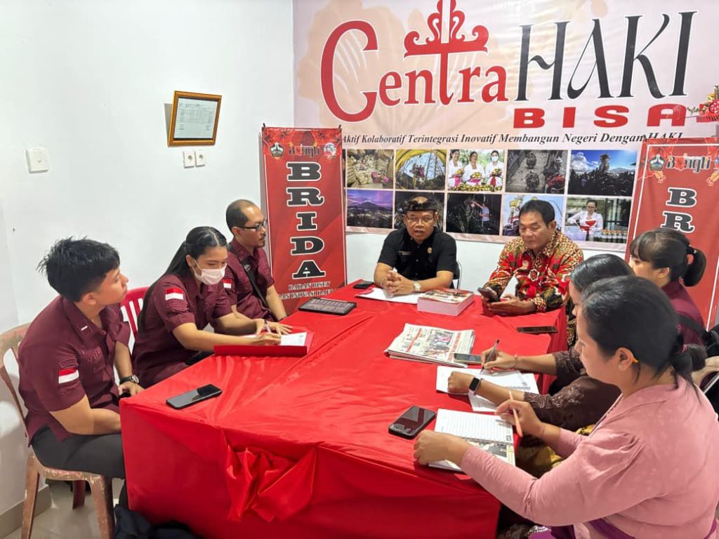 Kanwil Kemenkum Bali Bahas Potensi IG dan Fasilitasi Pendaftaran Merek Kolektif Koperasi Merah Putih di Bangli