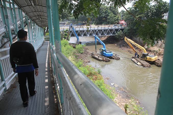 Normalisasi Sungai Ciliwung, Pemprov Keluarkan Dana Sekitar Rp 232 Miliar