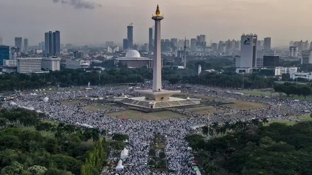Besok Malam, Reuni Akbar 212 Digelar di Monas