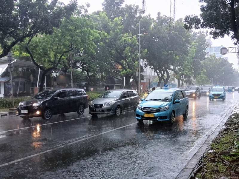 Cuaca Jakarta 8 Desember 2025 : Berpotensi Hujan Ringan Hingga Sedang