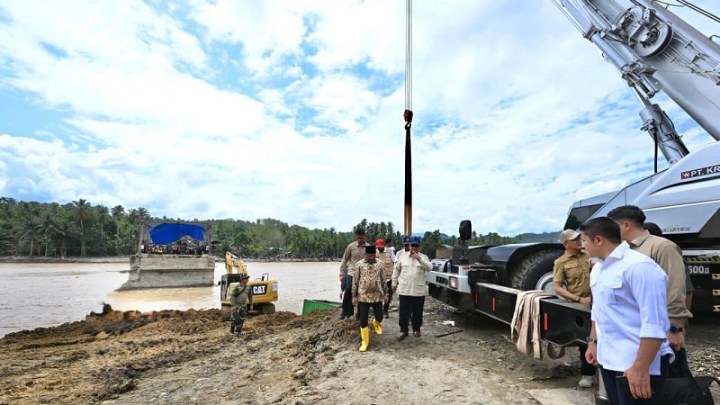 Tinjau Aceh, Presiden Prabowo Pastikan Pangan Aman, Utang-utang KUR akan Dihapus