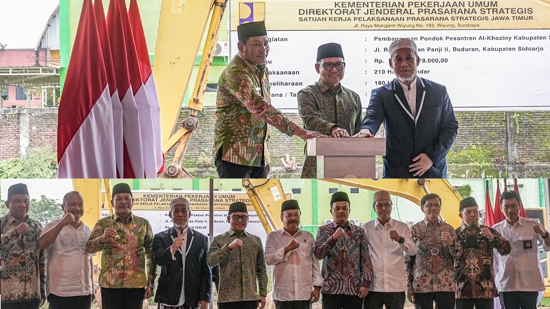 Groundbreaking Pesantren Al-Khoziny, Menko PM Muhaimin: Semoga Kuat, Berkualitas, Tidak Dikorupsi ....