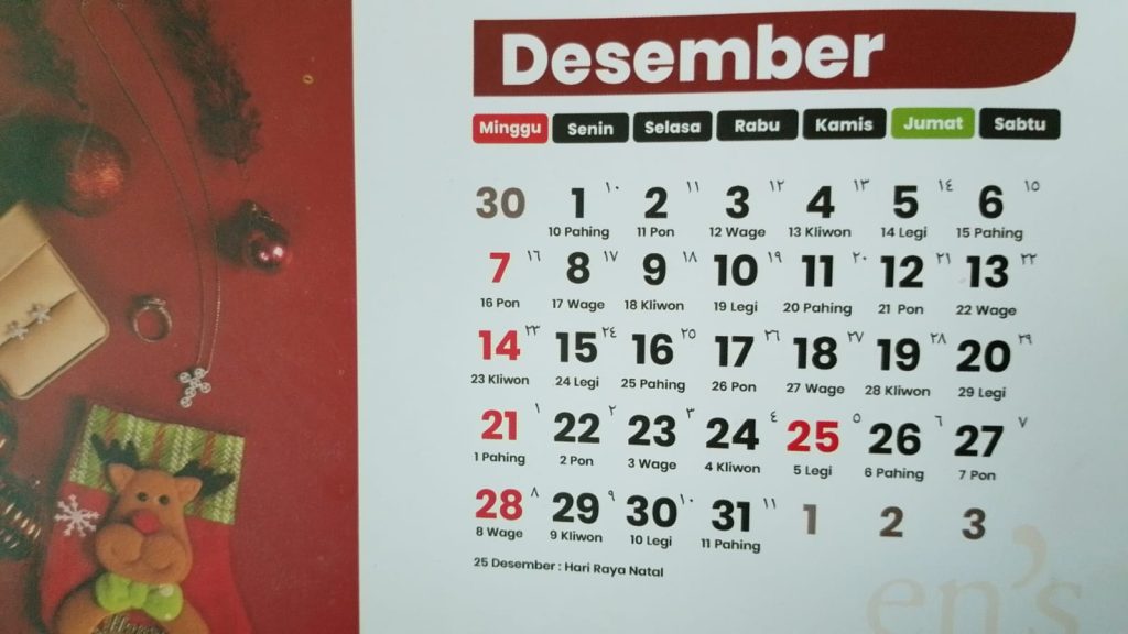 Ini Jadwal Cuti Bersama Natal dan Tahun Baru 2026