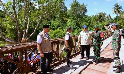 Pastikan Konektivitas Pulih, Presiden Prabowo Kembali Tinjau Jembatan Bailey Padang Mantuang di Padang Pariaman