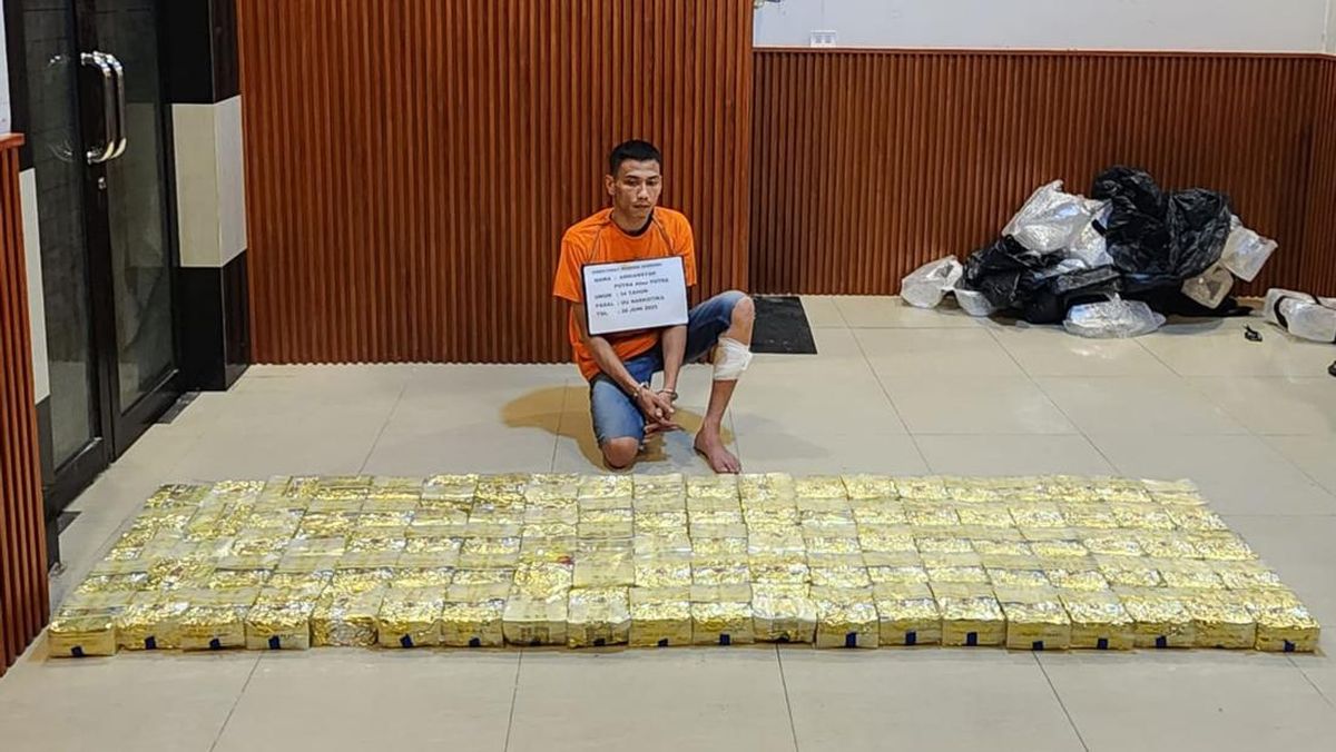 Gagalkan Peredaran Narkoba Akhir Tahun, Polisi Amankan 100 Kg Sabu Tujuan Jabodetabek
