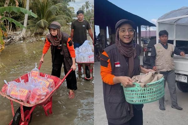 Artis Chiki Fawzi Terjun Langsung, Jadi Relawan Korban Banjir dan Longsor di Sumatera