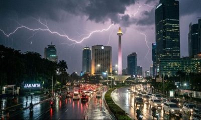 Cuaca Jakarta 11 Januari 2026 : Hujan Ringan Hingga Hujan Petir di Sebagian Wilayah