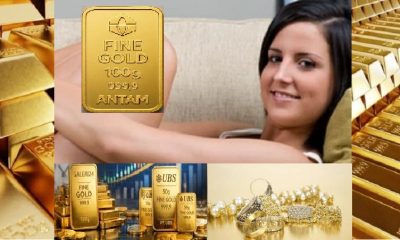 Harga Emas Antam, Galeri24 dan UBS, yang Bertahan dan yang Terpleset