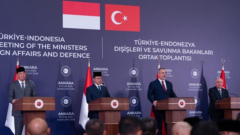 Menlu Sugiono Sampaikan Pertemuan 2+2 dengan Turki Platform Penting Memperkuat Kemitraan Strategis Komprehensif