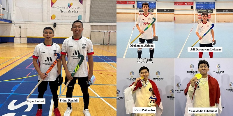 Kejutan, di Tengah Gencarnya Naturalisasi, Enam Pemain Hockey Indonesia Tembus Liga Eropa hingga EURO