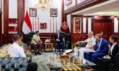 Menhan Sjafrie dan Dubes Inggris Bahas Persiapan Kunjungan Presiden RI ke PM Inggris