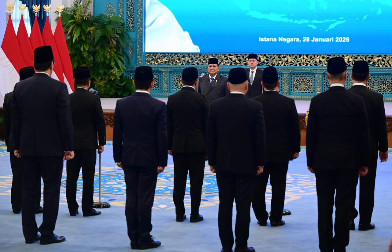 Presiden Prabowo Lantik Keanggotaan Dewan Energi Nasional