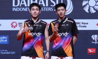 Rekap Hasil Indonesia Masters 2026: Kesulitan Adaptasi Lapangan, Ganda Muda Raymond/Joaquin Finis Runner Up