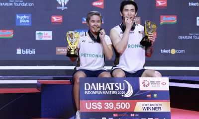 Rekap Hasil Indonesia Masters 2026: Bangkit dari Ketertinggalan, Chen/Toh Raih Gelar Juara Ganda Campuran