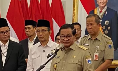 Buruh Demo di Kawasan Patung Kuda, Gubernur Pramono Sebut Bukan Terkait UMP Jakarta