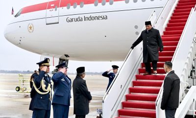 Mendarat di Pangkalan Militer Andrews Washington, Presiden Prabowo Siap Bertemu Presiden Trump