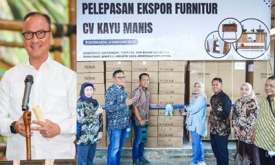 IKM Furnitur Yogya Tembus Pasar Eropa, Menperin AGK Mengungkapkan Pemerintah Terus Melakukan Pembinaan dan Pendampingan