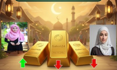 Update Harga Emas Awal Ramadan: Antam Menanjak, UBS & Galeri24 Kompak Melandai
