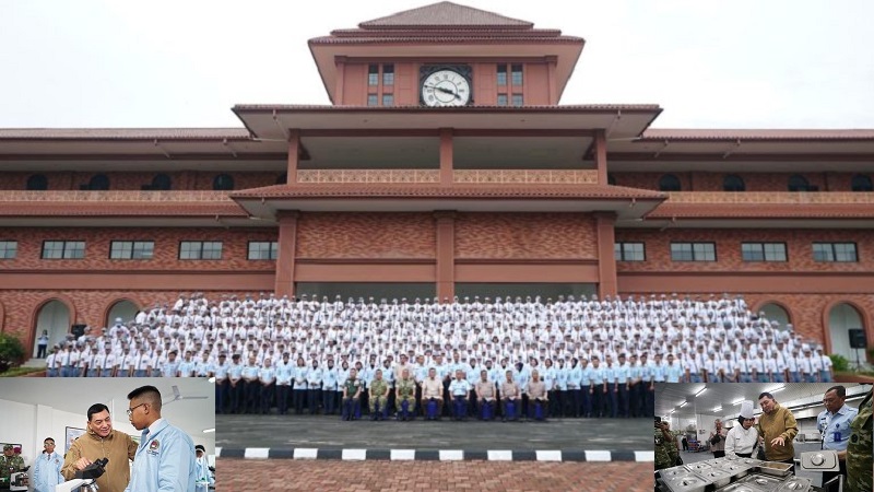 Tinjau Kesiapan SMA Taruna Nusantara Kampus Cimahi, Menhan Sjafrie Pantau Proses Pembentukan Karakter Siswa