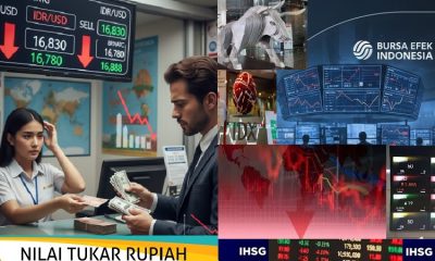 Pasar Keuangan Memerah: Rupiah dan IHSG Kompak Loyo di Hari Selasa