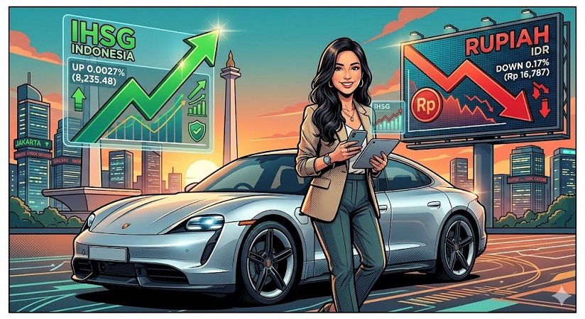 Drama Akhir Pekan: IHSG Berhasil Comeback, Rupiah Terkapar Tertekan Ketegangan Global