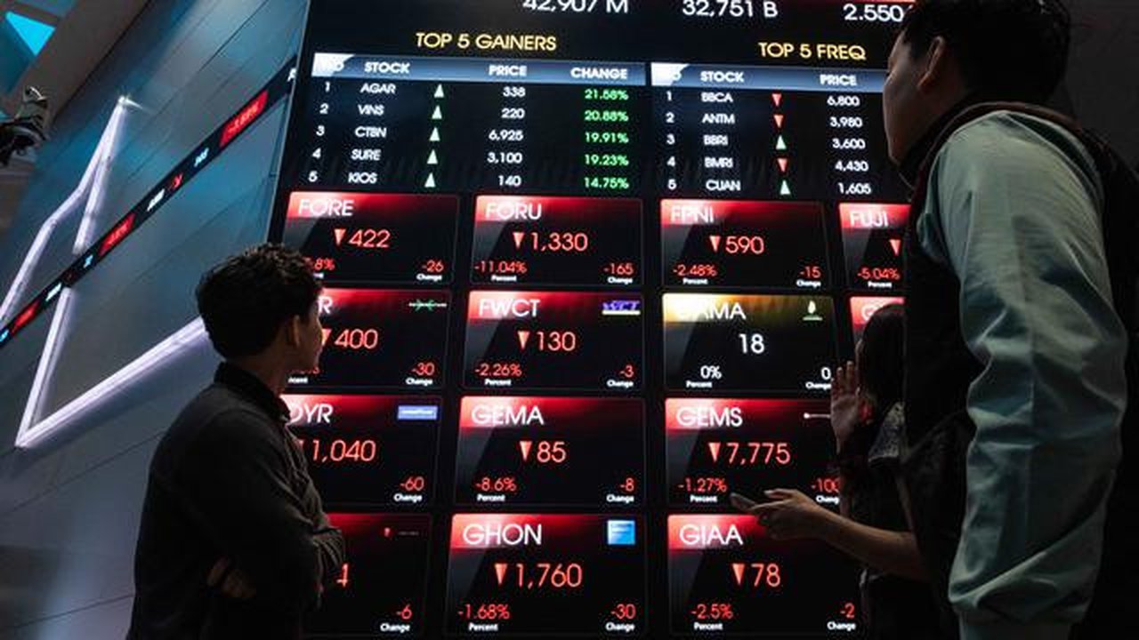 IHSG Anjlok Hampir 5 Persen, Pemerintah Imbau Pasar Tetap Tenang