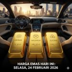 Kilau Emas Hari Ini: Antam, Galeri24 dan UBS Kompak Meroket!
