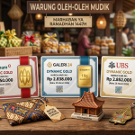 Update Harga Emas Rabu 25 Maret 2026: Antam Bangkit Tipis, Galeri 24 dan UBS Masih Melandai