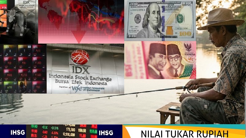 Jumat Kelabu: IHSG Terpangkas Cukup Dalam, Rupiah Kian Terdesak, Begini Prediksi Pekan Depan