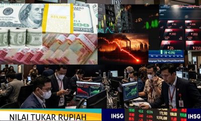 Pasar Keuangan Memerah: IHSG Terjun Bebas, Rupiah Sempat Lewati Rp17.000 Per Dolar AS