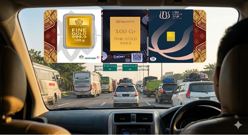 Harga Emas Minggu: Antam Anteng, Galeri24 dan UBS Kompak Turun
