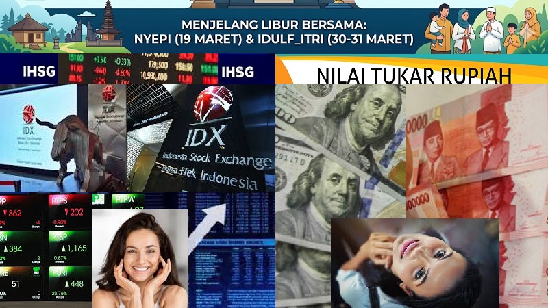 Adem Jelang Libur Panjang, IHSG Cetak Rebound Manis, Rupiah Bertahan Stabil