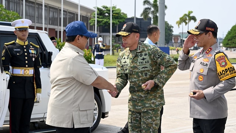 Presiden Prabowo Subianto bertolak menuju Medan, Provinsi Sumatra Utara pada Jumat, 20 Maret 2026 guna melakukan kunjungan kerja. (BPMI Setpres/Muchlis Jr)