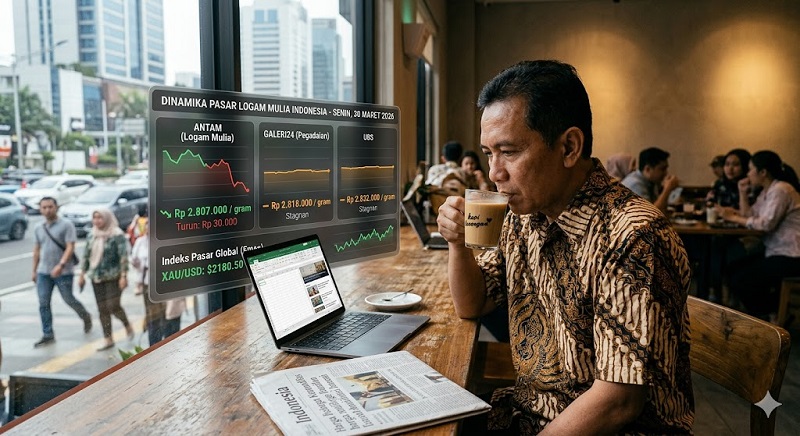 Harga Emas Antam Anjlok, UBS & Galeri24 Bertahan: Saatnya Borong atau Tunggu?