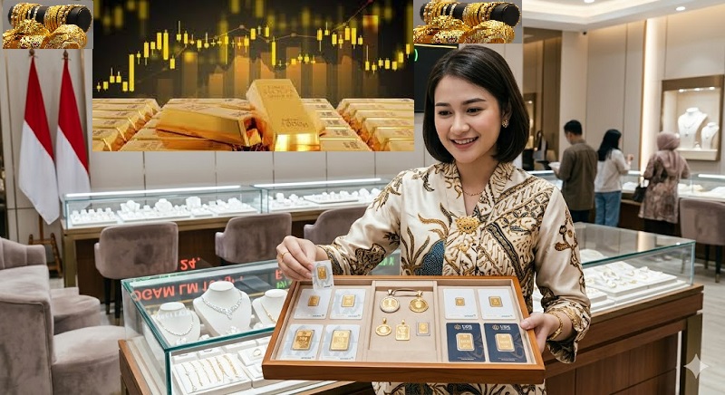 Pada hari terakhir bulan Maret, Selasa (31/3/2026), harga emas PT Aneka Tambang (Antam) bervariasi sedangkan Galeri24 dan UBS kompak bergerak tipis.