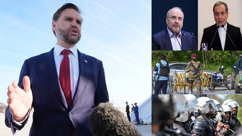 Presiden Amerika Serikat (AS) Donald Trump mengutus Wakil Presiden, JD Vance memimpin delegasi AS pada pembicaraan dengan Iran yang mengirim Ketua Parlemen Mohammad Bagher Ghalibaf dan Menteri Luar Negeri Abbas Araghchi dalam perundingan di Islamabad, Pakistan. (Ist)