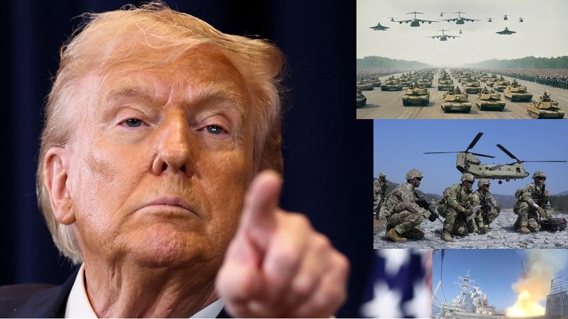 Presiden Amerika Serikat (AS) Donald Trump langsung memerintahkan militer bersiap menyerang Iran dan membblokade Selat Hormuz setelah perundingan damai gagal di Islamabad, Pakistan, Minggu (12/4/2026). (Ist)