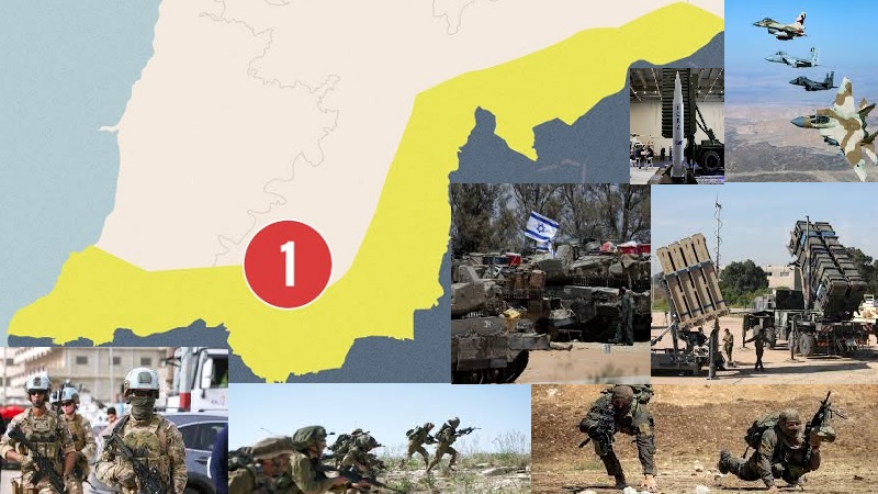 Militer Israel terus menggempur Lebanon untuk membuat garis kuning pembatas di Lebanon Selatan yang dipakai sebagai penyangga keamanan seperti yang dilakukan di Gaza