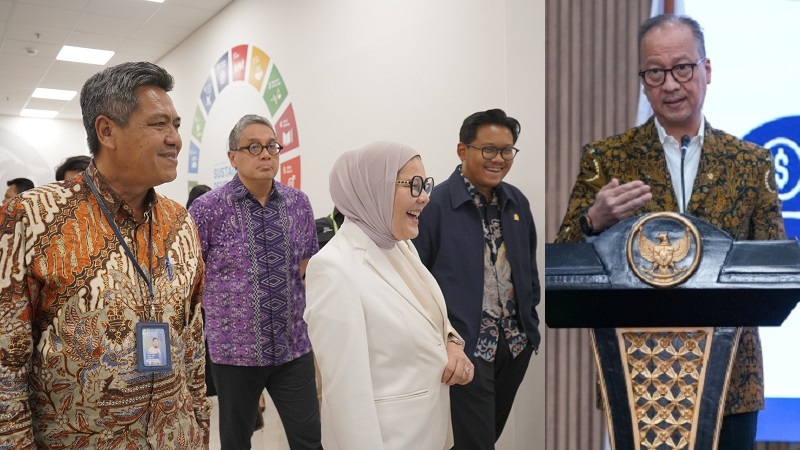 Menteri Perindustrian (Menperin) Agus Gumiwang Kartasasmita, industri AMDK memiliki peran penting dalam menjaga ketersediaan air minum yang aman bagi masyarakat sekaligus memberikan kontribusi nyata pada perekonomian nasional. (Kemenperin)