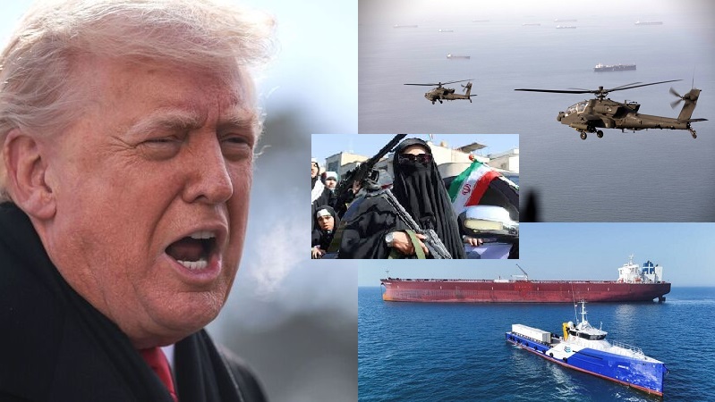 Presiden Amerika Serikat (AS) Donald Trump meledak lagi dengan menyatakan Iran tidak bisa memeras Amerika dengan menutup kembali Selat Hormuz, Sabtu (18/4/2026). (Ist)