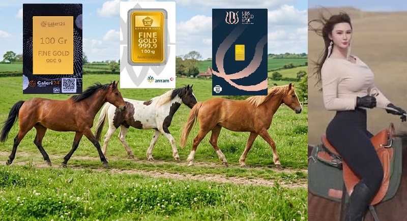 Harga emas PT Aneka Tambang (Antam), Galeri24 dan UBS pada pasar logam mulia hari ini, Rabu (22/4/2026), membuka peluang untuk melakukan akumulasi. (AI/Ist)