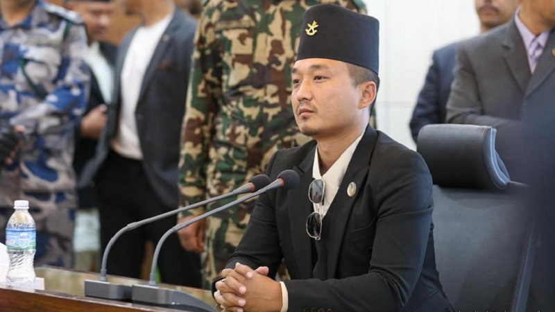 Menteri Dalam Negeri Nepal, Sudan Gurung mundur dari jabatannya setelah diterpa kritik soal investasi keuangannya, moralitas lebih besar daripada jabatan dan tidak ada kekuatan yang lebih besar daripada kepercayaan publik (Ist)