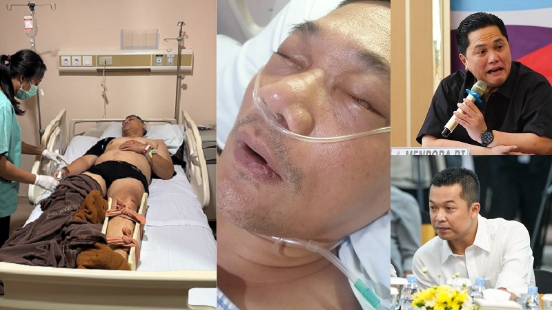 Menteri Pemuda dan Olahraga (Menpora) Erick Thohir dan Wakil Menpora Taufik Hidayat dinilai cuek terhadap petinju kelas menengah, peraih medali emas Asian Games Beijing 1990, Pino Bahari yang kini terkapar di rumah sakit setelah mengalami kecelakaan. (Ist) 