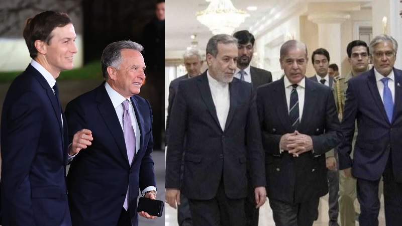 Presiden Amerika Serikat Donald Trump mengutus Jared Kushner  dan Steve Witkoff untuk melakukan pembicaraan dengan Menteri Luar Negeri Iran Abbas Araghchi di Islamabad, Pakistan namun utusan Iran menyatakan tidak akan ada pembicaraan langsung. (Ist)