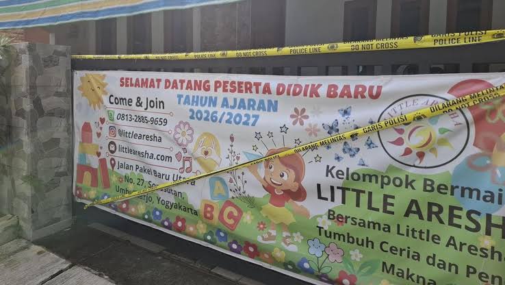 Kasus Dugaan Kekerasan di Daycare Little Aresha Yogyakarta Terungkap, 13 Orang Jadi Tersangka